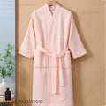 100% Cotton Kimono Bathrobe Gown Spring Autumn New Robe Home Dressing Gown Spring Autumn New Sleepwear Loungewear Negligee