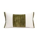 30x50/45x45cm Green Bamboo Throw Pillowcover Chinese Style National Styl Cushion Cover Embroidery Splicing Decoration Pillowcaer