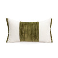 30x50/45x45cm Green Bamboo Throw Pillowcover Chinese Style National Styl Cushion Cover Embroidery Splicing Decoration Pillowcaer
