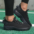 Fashion Men's Sneakers Trendy Breathable 2025 Comfortable Soft Running Shoe New High - Quality Knit Upper Lace Up Tenis Feminino
