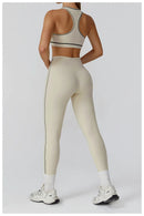 Yoga Clothes Set 2/3PCS Sportswear Gym Outfits Women Sports Set High Waist Leggings Fitness Suit Running Bra Workout Tracksuit