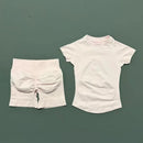 2 Pcs HISTELLO Impact Sports Sets Short Sleeve Seamless Yoga Top Fitness Set Women Workout Running Sports Shorts Gym Suit
