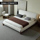 Customized Fabric Bed with Soft Back Modern Design Tatami Beds King Size Bed Queen Size Bed with Solid Wood Frame