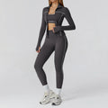 Yoga Clothes Set 2/3PCS Sportswear Gym Outfits Women Sports Set High Waist Leggings Fitness Suit Running Bra Workout Tracksuit