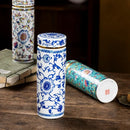Ceramic Water Glasses Porcelain Insulated Cup Enamel Chinaware Thermos Mug Pottery Heat Preservation Portable Busine Capacity ML