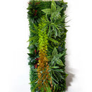 40 * 120CM New Artificial Green Simulated Plant Grid Milan Eucalyptus Wedding Background Wall Decoration