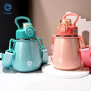 FEIJIAN Thermos Cup Stainless Steel Vacuum Flask Outdoor Portable Keep Cold And Warm Thermal Bottles Kid's water bottle