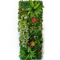 40 * 120CM New Artificial Green Simulated Plant Grid Milan Eucalyptus Wedding Background Wall Decoration