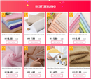 135x50/500cm Pure Cotton Double-layer Gauze Fabric For Sewing Baby Bath Towels, Blankets, Pajamas Handmake DIY Sewing Fabric