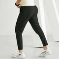 Ice Silk Sports Pants Leisure Sports Summer Running Fitness Pants Light and Thin Elastic Quick Drying Jogging Crop Pants