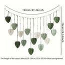 1 Set Beautiful Room Decoration Leaf Hanging on The Wall Bohemian  Modern Macrame Wall Art Tapestry for Home