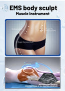 Professional RF MYOSLIM Body Sculpting Machine Electric Fat Burning Slimming Muscle Stimulator 15Tes 6500W 5 Handle Neo
