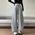 Sports Pants for Women Spring Autumn New Style High-waisted Slim Loose Wide-leg Versatile Casual Sweatpants