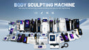 Professional RF MYOSLIM Body Sculpting Machine Electric Fat Burning Slimming Muscle Stimulator 15Tes 6500W 5 Handle Neo