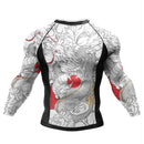 MMA Compression Fitness Wear Men Jiu Jitsu Rashguard Sportsuit Muay Thai MMA Shorts Rash Guard Boxing Shirts Bjj Gym Clothing