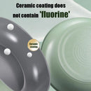 5PCS Green Pots and Pans Set Ceramic Nonstick Frying Pan Sauce Pan Kitchen Cookware Set Removable Handle Induction Cookware Set