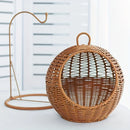Luxury Fruit Basket Cat Hammock bed Hand Woven Storage Basket Comfortable Heavy Carton Packaging Not Easy To Damage for Pets