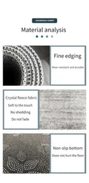 Japanese Simplicity Rugs for Bedroom Home Decor Large Area Carpet Studio Lounge Rug Living Room Decoration Carpet Entrance Mat