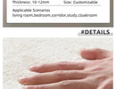 Rugs Living Room Rug Soft Fluffy Plush Carpet Home Decoration Irregular Floor Mats Shaggy Bedroom Bedside Mat Tapete Para Sala