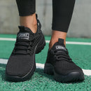 Fashion Men's Sneakers Trendy Breathable 2025 Comfortable Soft Running Shoe New High - Quality Knit Upper Lace Up Tenis Feminino