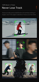 Hohem Official iSteady M7 Smartphone Stabilizer Ai Face Tracking 3-Axis Phone Gimbal Built-in Selfie Stick iPhone/Android Gimbal