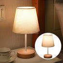 Desk Lamp Fabric Shade Bedroom Bedside Table Night Light Creative Nordic Style Decorative Lighting For Home Interior Design Led