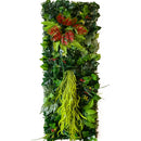 40 * 120CM New Artificial Green Simulated Plant Grid Milan Eucalyptus Wedding Background Wall Decoration