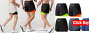 Men's Sport Pants 2 in1 Training Athletic Tracksuits Sportswear Workout Male Jogging Trousers Gym Fitness Running Pants Men