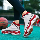 Super Cool Mens Womens Basketball Shoes Luxury Brand Sport Shoes Boy Anti Slip Outdoor Basketball Trainers Wearable Sneakers