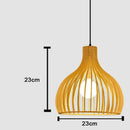 Japanese Bamboo Chandelier Chinese Style Rattan Woven Hanging Light Ceiling Lamp for Home Cafe Bar Decorate Restaurant Lighting
