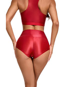 new women's sports shorts set high waist yoga peach hip tight running fitness two piece sets womens outifits