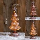 Glass LED Night Lights Luminous Decoration Home Living Room Hotel Table Bedside Desktop Christmas Atmosphere Decorative Ornament