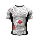 MMA Compression Fitness Wear Men Jiu Jitsu Rashguard Sportsuit Muay Thai MMA Shorts Rash Guard Boxing Shirts Bjj Gym Clothing