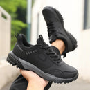 High Quality Men's Sports Shoes Black Trendy Look Enhanced Traction Outdoor Sneakers Non Slip Walking Men Shoes Tenis Masculino