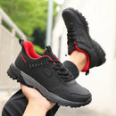 High Quality Men's Sports Shoes Black Trendy Look Enhanced Traction Outdoor Sneakers Non Slip Walking Men Shoes Tenis Masculino