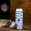 Ceramic Water Glasses Porcelain Insulated Cup Enamel Chinaware Thermos Mug Pottery Heat Preservation Portable Busine Capacity ML