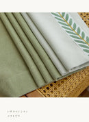 Japanese Minimalism Luxury Chenille Curtians for Living Dining Room Bedroom High-end Embroidery Shading Cortinas Customize