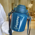 Stainless Steel Vacuum Flask, Outdoor Portable Keeps Cold and Heat, Thermal Bottles, Drinkware