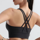 Fitness Bra New Women's Sports Underwear High Intensity Sports Yoga Underwear Quick Dry Shockproof Yoga Bottom Shirt