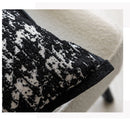 Black and White Retro Light Luxury Cushion Cover Chenille Jacquard Pillow Covers Decorative 2025 New Home Throw Pillow Case