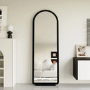 Living Room Attachment Mirror Black Glass Vanity Standing Aesthetic Mirror Dressing Art Nordic Espejo Pared Home Decoration