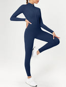 Winter Outfit Set Fleece Yoga Jumpsuits for Women Bodysuit Longsleeve Sport Overall Fitness One-Piece Suit Gym Workout Tracksuit