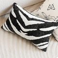 30x50/45x45CM French Retro Throw Pillow Cover Black Luxury Stamping Waist Cushion Cover Decor Home Decorative Pillowcase 2025