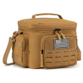 Outdoor Tactical Thermal Cooler Bag Heavy Duty Lunch Box Work Leakproof Insulated Durable Lunch Bag for Men Meal Camping Picnic
