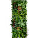 40 * 120CM New Artificial Green Simulated Plant Grid Milan Eucalyptus Wedding Background Wall Decoration