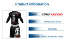 MMA Compression Fitness Wear Men Jiu Jitsu Rashguard Sportsuit Muay Thai MMA Shorts Rash Guard Boxing Shirts Bjj Gym Clothing
