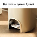 Luxury Plastic Waste Bins with Lid Waste Bins Large Capacity Kitchen and Home Items Trash Can Living Room Trash Can Built-in