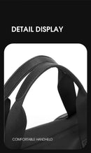 Solid Fitness Bags Zipper Large Capacity Oxford Travel Bags  Thickened Fabric High Capacity Waterproof Luggage Sports Bags