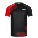 Men Table Tennis T-Shirt Undercurrent Pattern Men's Summer ventilate Badminton T-Shirt Table Tennis Short Sleeve Quick Dry Tops