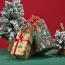 1PC Christmas Gift Wrapping Paper DIY Crafts Kraft Paper for Christmas New Year Party Packaging Decoration